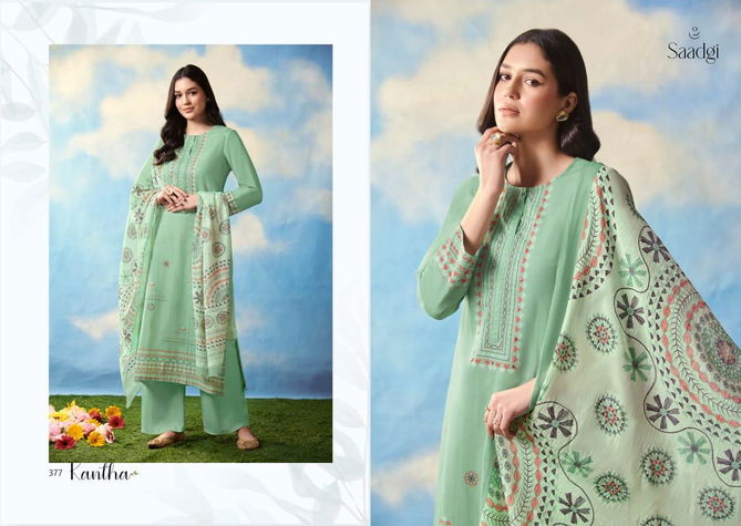 Kantha By Saadgi Printed Salwar Suits Catalog